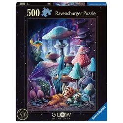 Ravensburger Puzzle Erwachsenenpuzzle 500 Teile - Pilze im Mondschein