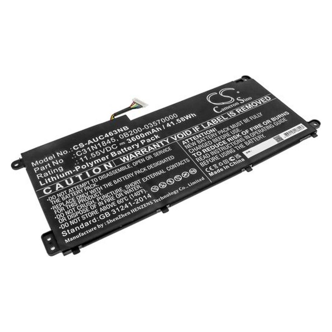 NoName Battery for Asus Chromebook C436FA etc (3 Zellen) (AUC463NB)