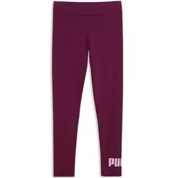 Puma Kinder Freizeit / Mode Sommer GJ Tights Tights lang Ki ESS 2 COLOR No1 Logo Leggings G, Größe 116 in Pink Pink