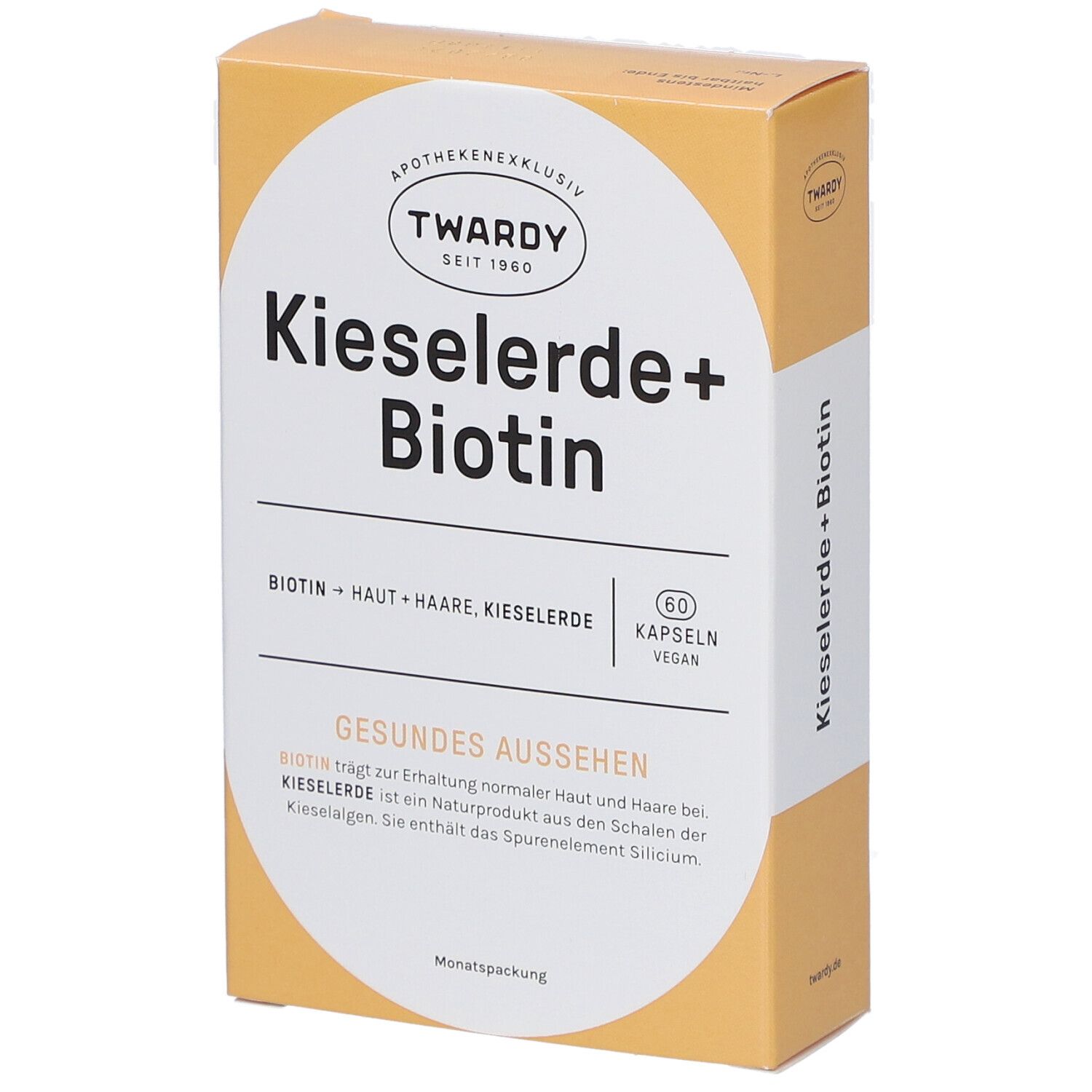 Kieselerde+Biotin Kapseln vegan 60 St