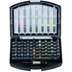 Projahn 1/4" Bit Box mit markierten Bits 56tlg