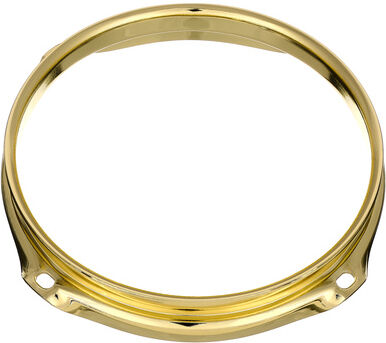 "Millenium 6"" 4-Hole Steel Hoop Brass "