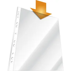 DURABLE 266219 - Prospekthüllen, A4, glasklar, 10 Stück