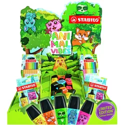 Stabilo, Malstifte, Animal Vibes Thekendisplay (48x)