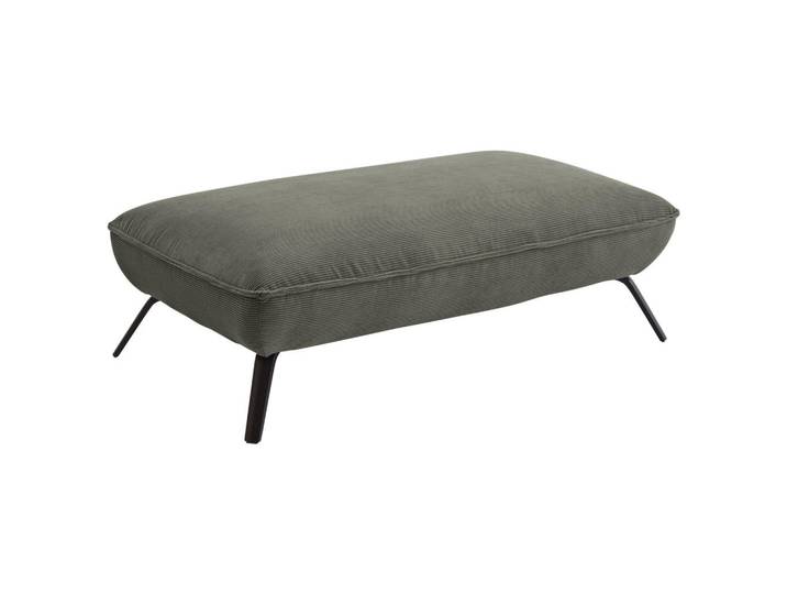Moderano Hocker, Olivgrün, Metall, rechteckig, 142x43x80 cm, Fußauswahl, Stoffauswahl, Wohnzimmer, Hocker, Sitzhocker