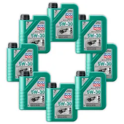 8x Motoröl LIQUI MOLY 1279 Gartengeräte Wintergeräte 5W-30 Motoröl mit Additiven 1L