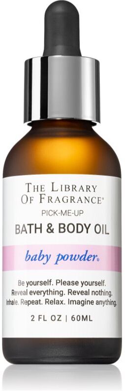 The Library of Fragrance Baby Powder body oil for the bath U 60 ml