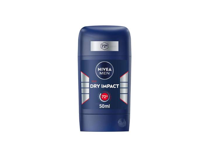 NIVEA MEN Déodorant Aisselles Dry Impact Protection 72h Stick 50 ml