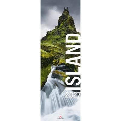 Island Vertikal Kalender 2027