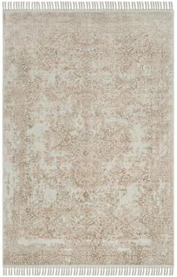 SAFAVIEH Couture Handmade Dream Lourdes Vintage Boho Oriental Wool Rug with Fringe