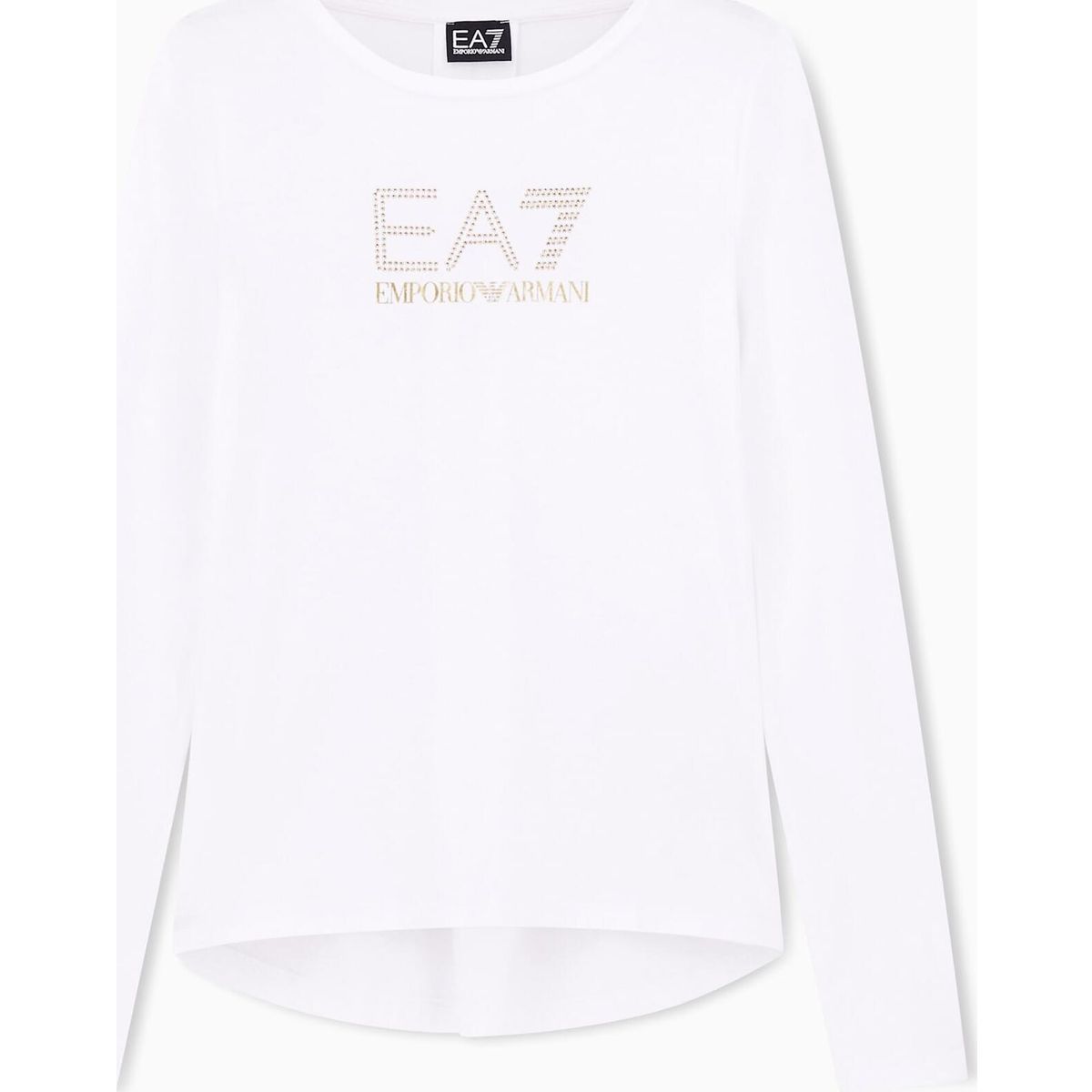 EA7 Train Evolution W Tee LS - Train Evolution W Tee LS white (1100) XS 8NTT51 TJDQZ-1100-XS