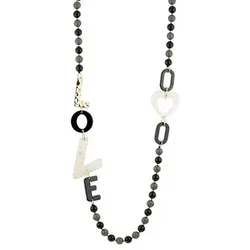 DINE 'N' Dance Collier Acryl Länge ca. 100cm Modeschmuck