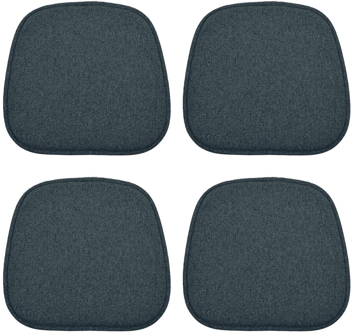 Set van 4 antislip stoelkussens voor volwassenen