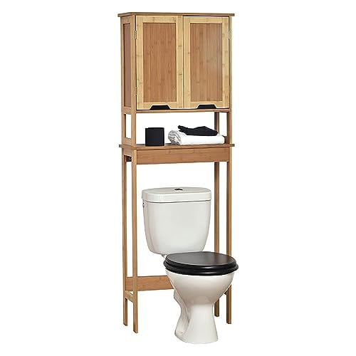 Lamento Wasmachinekast Floor Bamboe voor de badkamer