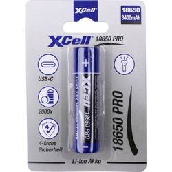 XCell Spezial-Akku 18650 Li-Ion 3.7 V 3400 1 St. 148105