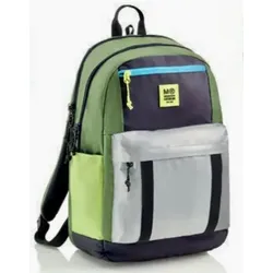 Miquelrius MR19331 Rucksack Schulrucksack Schwarz, Grün, Grau