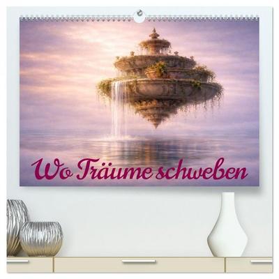 Wo Träume schweben (hochwertiger Premium Wandkalender 2027 DIN A2 quer), Kunstdruck in Hochglanz