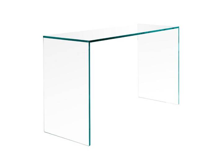 TONELLI console GULLIVER (140 x 45 x H 70 cm - Verre extra clair)