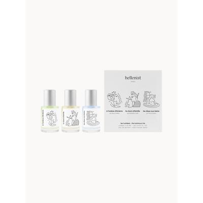 Les lumières / The luminous trio Discovery Set 3 x 45ml Moschusblumen, Floraler Muskat, aromatisch-aquatisch von Hellenist Paris