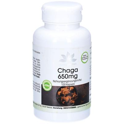 Chaga 650 mg Kapseln 100 St