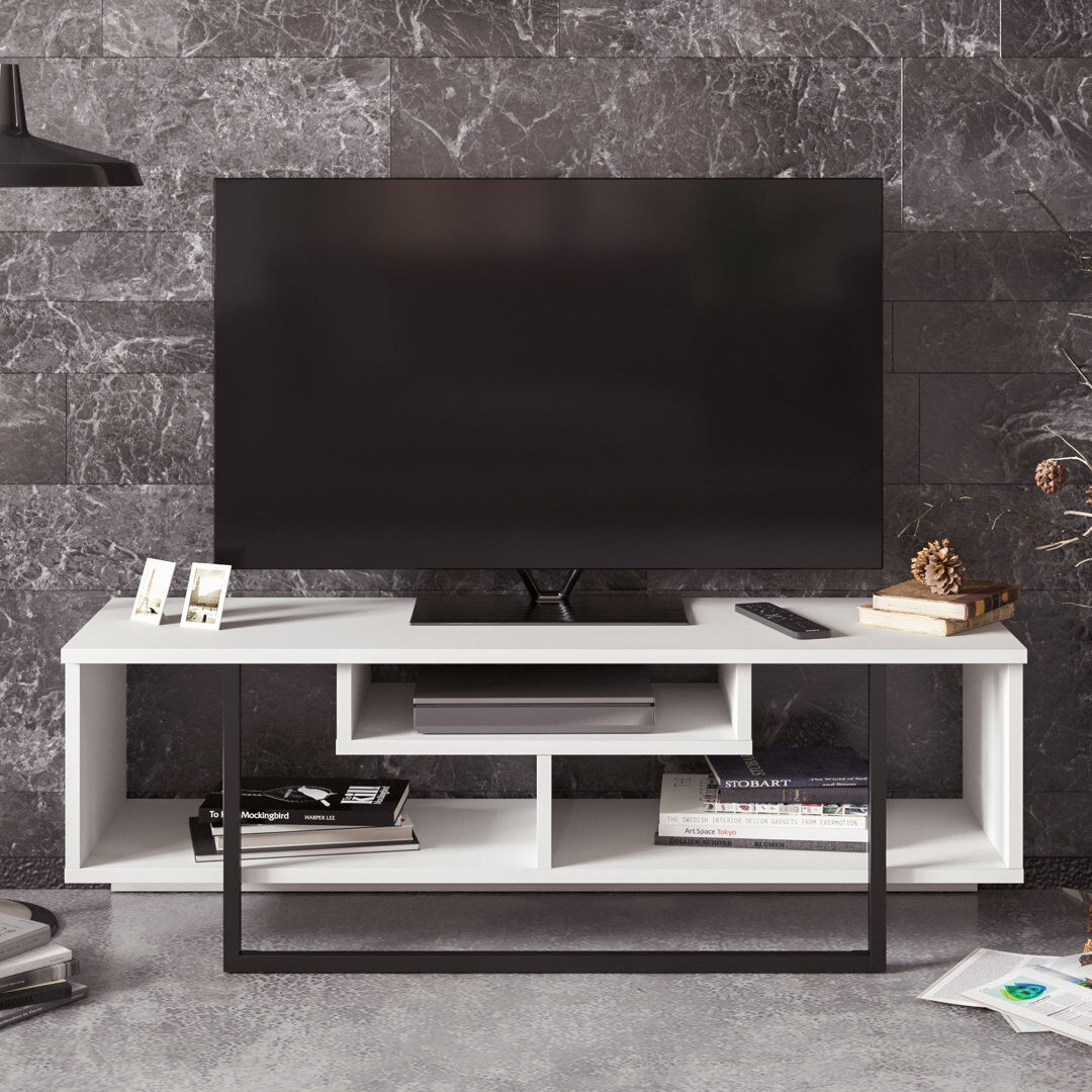Wade Logan Aldean TV Stand for TVs up to 50" White 50"