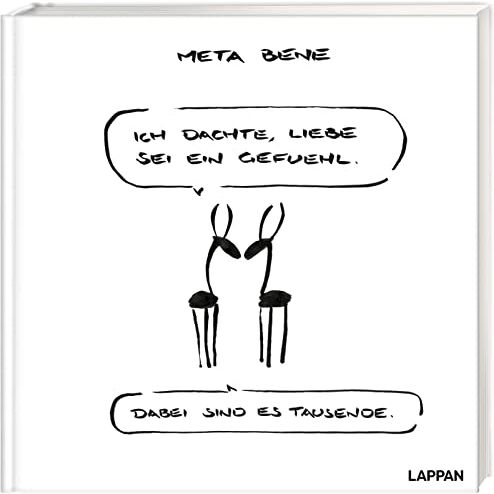 meta bene - Ich dachte, Liebe sei ein Gefühl, dabei sind es tausende!​: meta bene Geschenkbuch zum Thema Liebe Eine humorvolle Liebeserklärung in Buchform - Preis vom 11.10.2026 15:43:13 h