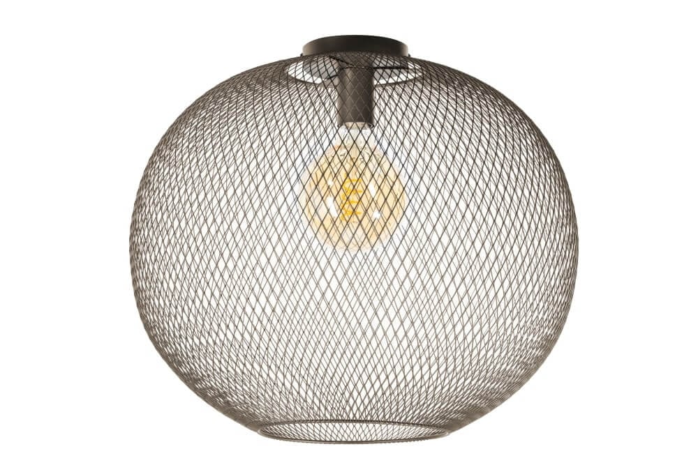 ETH Billie design plafondlamp bruin Ø 50 cm