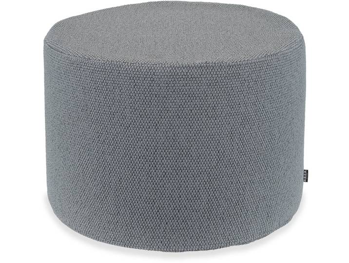 H.O.C.K. Sitzhocker H.O.C.K. Madrid Outdoor + Indoor Hocker rund ø60x40cm grau in&out, Hocker, Sitzhocker, Pouf Hocker, Barhocker - wetterfest, vielseitig