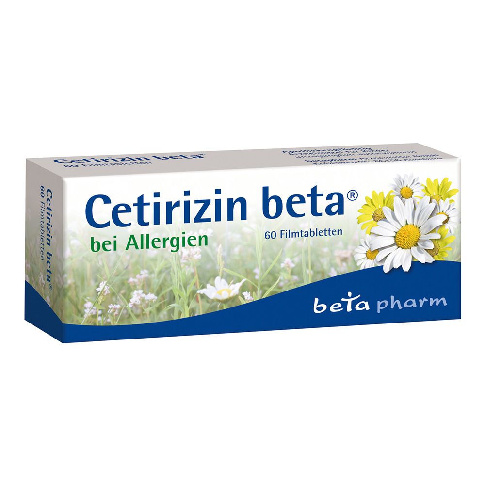 Cetirizin beta Filmtabletten 60 St