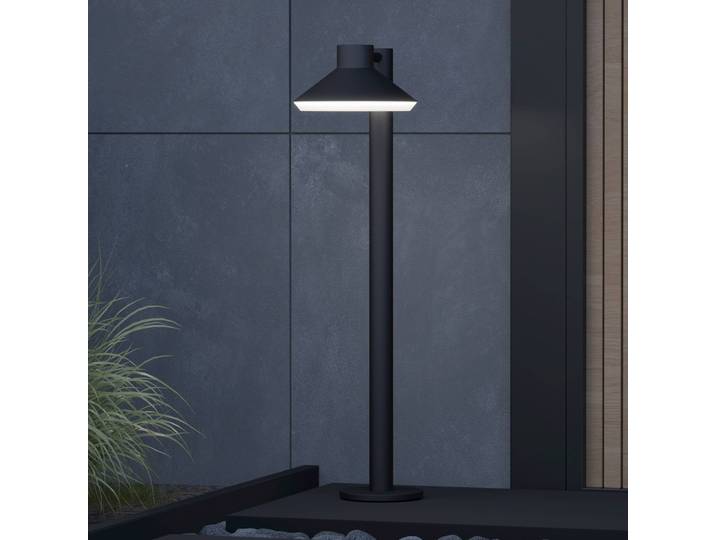 EGLO LED Wegeleuchte Ninnarella, schwarz, Metall, Modern