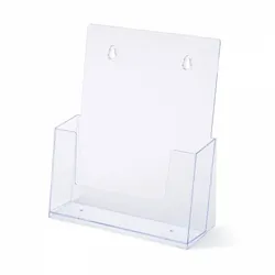 A4 Spritzguss-Prospekthalter Tisch/Wand