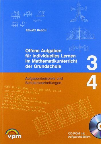 Renate Rasch - Offene Aufgaben für individuelles Lernen im Mathematikunterricht der Grundschule 3./ 4. Schuljahr: Aufgabenbeispiele und Schülerbearbeitungen. Lehrerband - Preis vom 09.10.2026 07:28:09 h