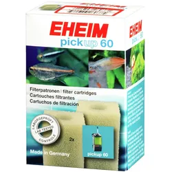 EHEIM Aquarium Filterpatrone für Filter 2008 und pickup 60 2 Stück