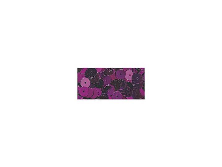 Rayher 3927039 pailletten, gebogen, 6 mm ø, SB-Box 4000 stuks, paars