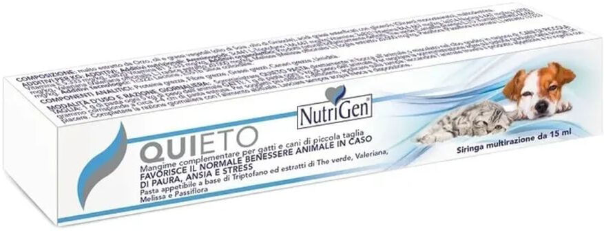 Nutrigen Quieto Cane Pasta Con Siringa 15G