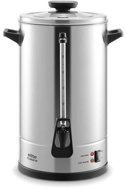 Elite Cuisine CCML0052 100-Cup Stainless Steel Coffee Brewer Hot Water Dispenser