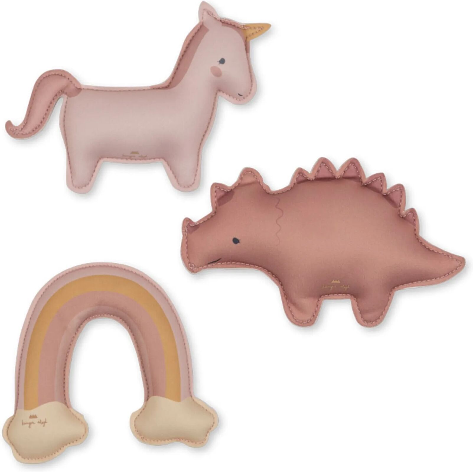Konges Sløjd Jouets de plongée - Set de 3 Rose taille unique