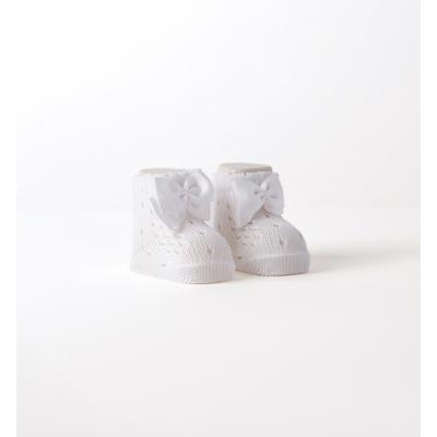 Socken IDO "BABY GIRL ACCESSORIES", Mädchen, Gr. TU, weiß (optical weiß), Baumwolle, Socken Socken