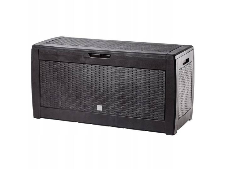 KADAX Caisse de jardin - 119 x 48 x 60 cm - En plastique - 310 l - Pour ranger coussins jouets et coussins de siège - 310 l