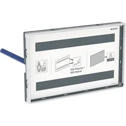 Geberit Omega Abdeckplatte flächenbündig, Sichtrahmen, kundespez.
