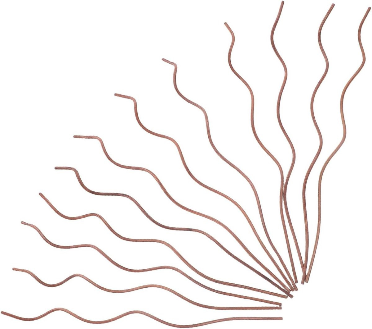 Merkloze Geur Diffuser Stokjes met Koffiegeur - 50 Stuks voor Aromatherapie en Ruimteverfrissing