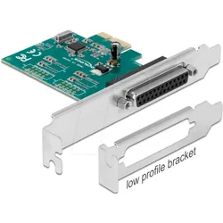 DELOCK 90412 - 1 Port DB25, parallel, PCIe Karte