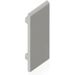 Brumberg 53075260 Endkappen-Set zu LED-Wandanbauprofil 53751260, aluminium