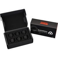 DeltaMate Fitting ST16, Verbindung schwarz, 6er Pack