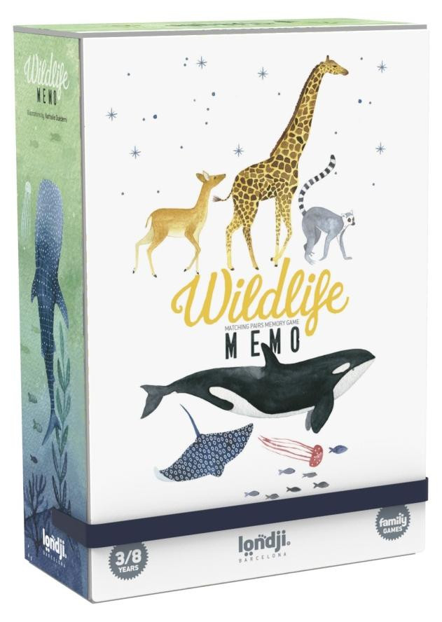 Londji Memoriespel Wilde dieren