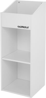 Glorious Record Rack 330 White Weiß