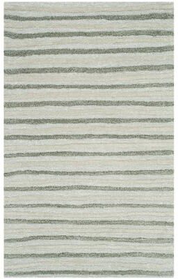Martha Stewart by SAFAVIEH Hand Drawn Stripe Wool/ Viscose Rug