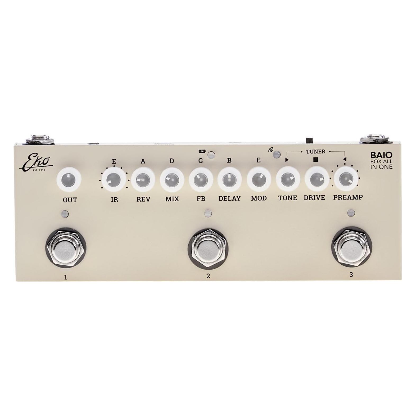 EKO BAIO mini multi-effectpedaal (Gitarre) (MEK BAIO)