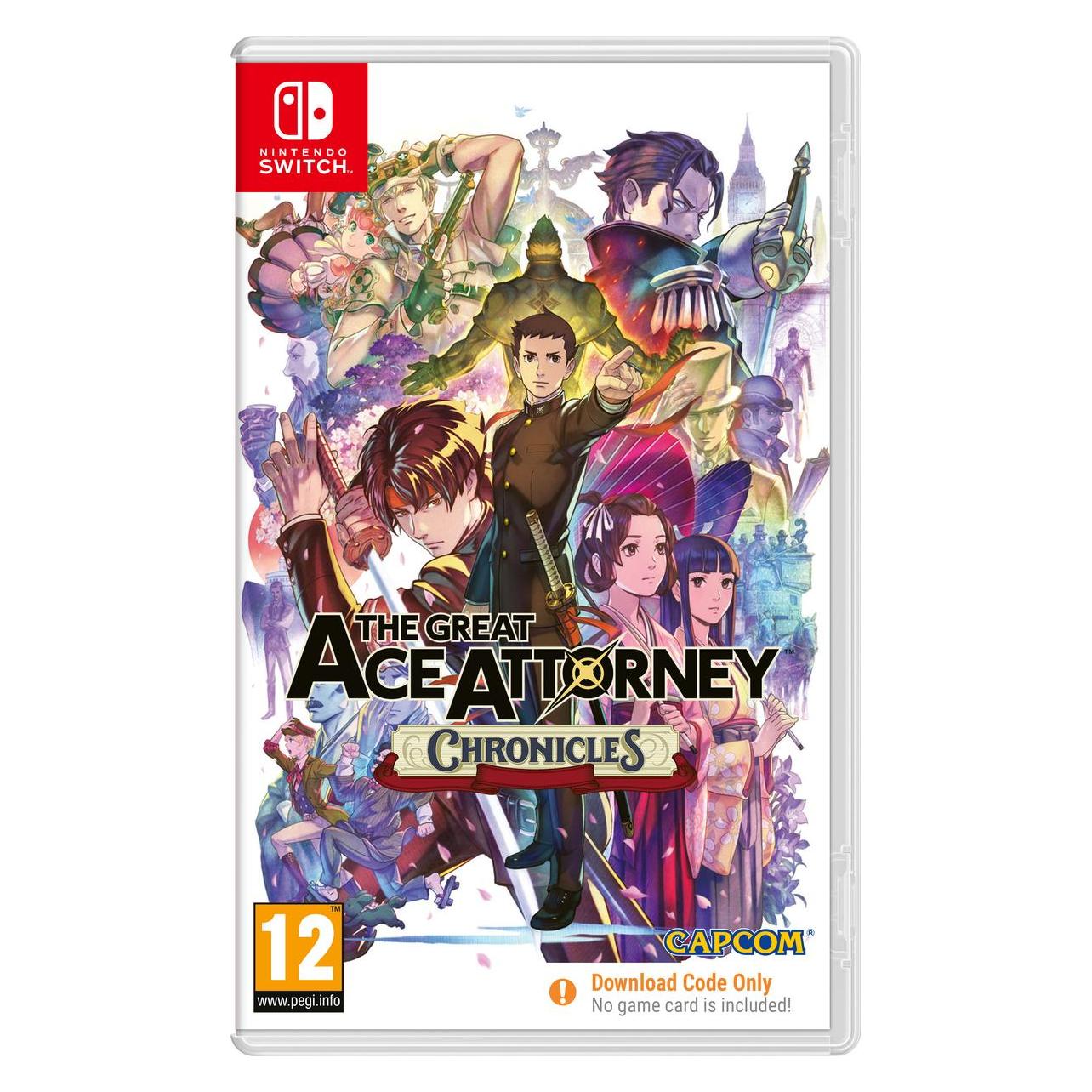 Capcom The Great Ace Attorney Chronicles (Code in Box) (Switch, EN) (5055060981672)