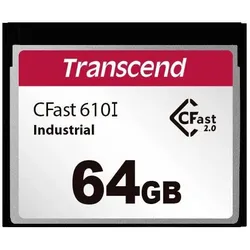 Transcend CFast-Karte 64 GB (64 GB, CFast, CFast 2.0), Speicherkarte